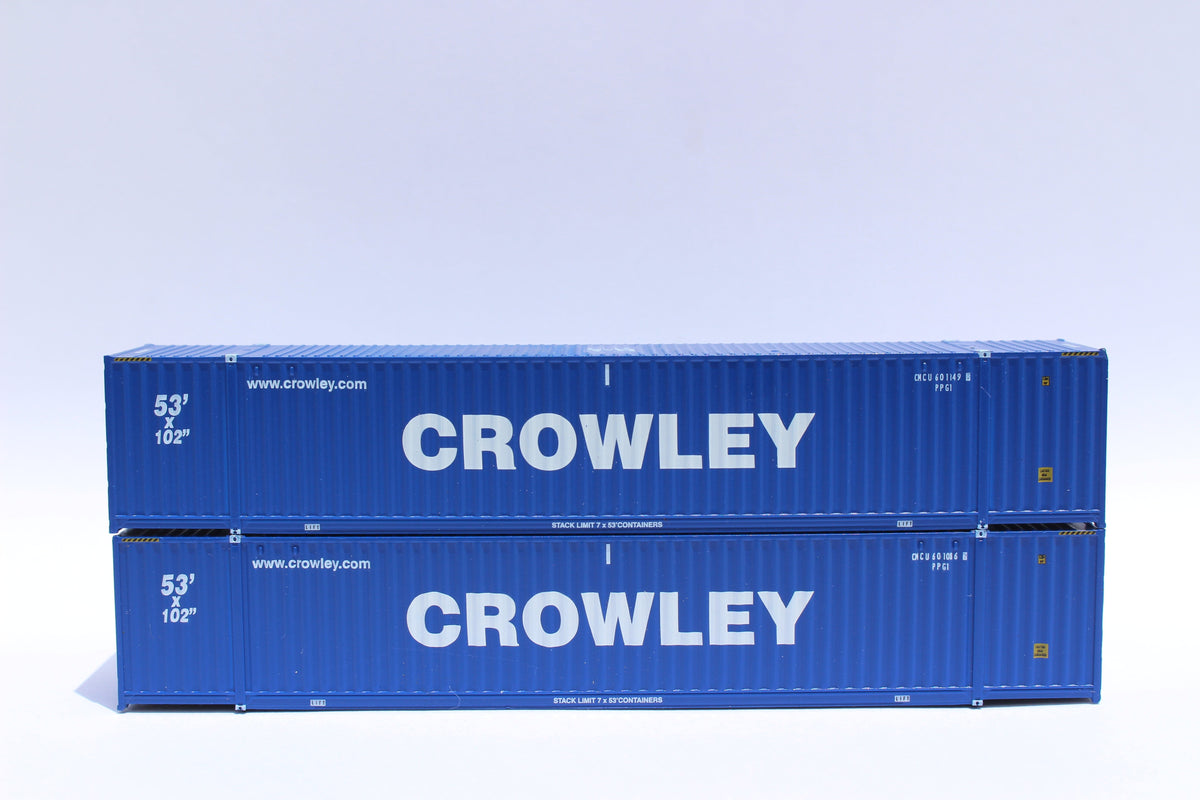 CROWLEY 53' HIGH CUBE, 6-42-6 corrugated containers with Magnetic system, Corrugated-side. JTC #535031 (535031) exact product view 1
