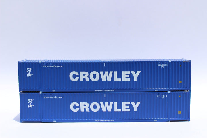 CROWLEY 53' HIGH CUBE, 6-42-6 corrugated containers with Magnetic system, Corrugated-side. JTC #535031 (535031) exact product view 1