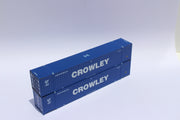 CROWLEY 53' HIGH CUBE, 6-42-6 corrugated containers with Magnetic system, Corrugated-side. JTC #535031 (535031) exact product view 3