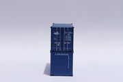 CRONOS (blue) 20' Std. height containers with Magnetic system, Corrugated-side. JTC-205316 (205316) exact product view 2