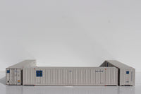 UMXU- UMAX PATCH of a faded ex-NACS 53' HIGH CUBE, 6-42-6 corrugated containers with Magnetic system, Corrugated-side. JTC #535039 (535039) exact product view 3