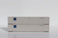 UMXU- UMAX PATCH of a faded ex-NACS 53' HIGH CUBE, 6-42-6 corrugated containers with Magnetic system, Corrugated-side. JTC #535039 (535039) exact product view 1