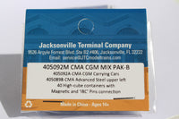 CMA CGM MIX PACK B - 40' HIGH CUBE containers with Magnetic system, Corrugated-side. JTC# (405092M) exact product view 5