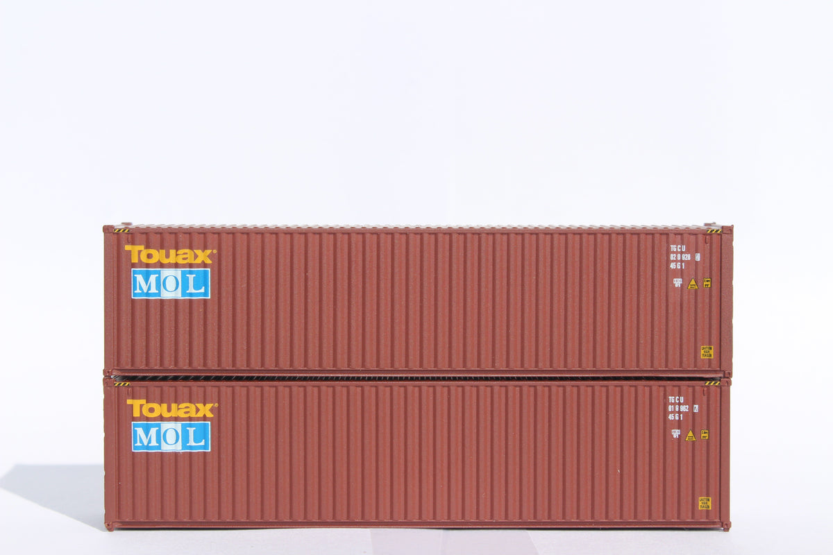 TOUAX / MOL– 40' HIGH CUBE containers with Magnetic system, Corrugated-side. JTC # (405078) exact product view 1