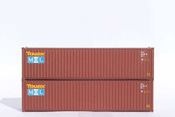 TOUAX / MOL– 40' HIGH CUBE containers with Magnetic system, Corrugated-side. JTC # (405078) exact product view 1