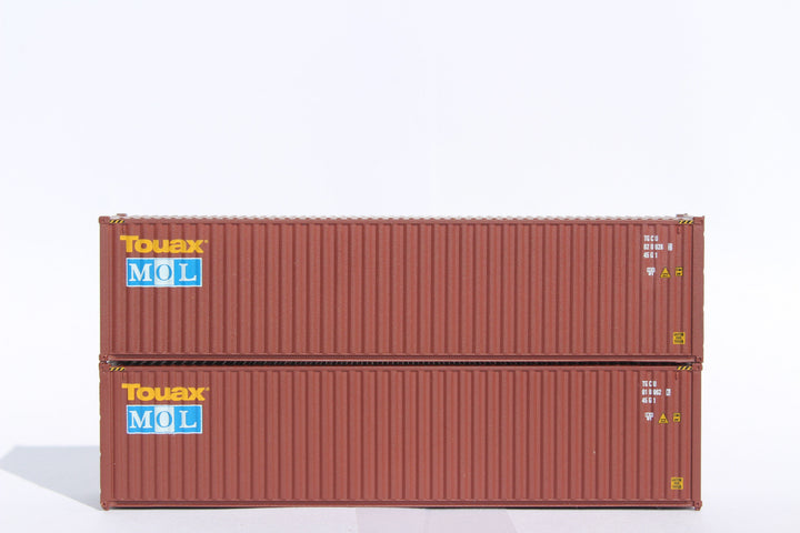 TOUAX / MOL– 40' HIGH CUBE containers with Magnetic system, Corrugated-side. JTC # (405078) exact product view 1