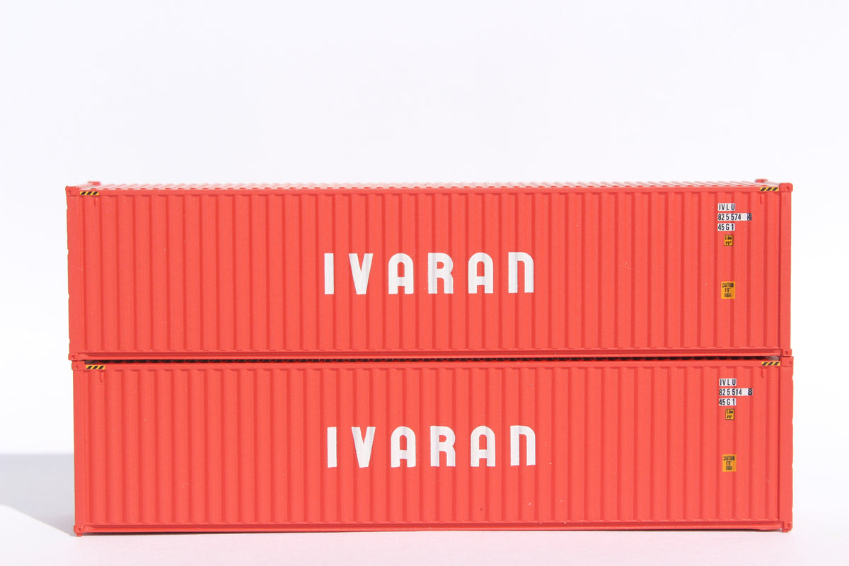 IVARAN– 40' HIGH CUBE containers with Magnetic system, Corrugated-side. JTC # (405058) exact product view 1