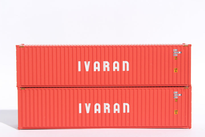 IVARAN– 40' HIGH CUBE containers with Magnetic system, Corrugated-side. JTC # (405058) exact product view 1