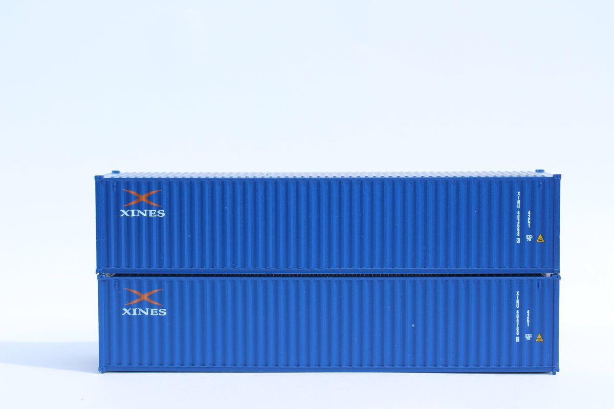 XINES LIMITED JTC # 405303 40' Standard height (8'6") corrugated side steel containers (405303) exact product view 1