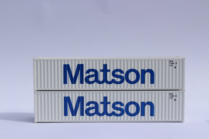 MATSON - JTC # 405310 40' Standard height (8'6") corrugated side steel containers (405310) exact product view 1