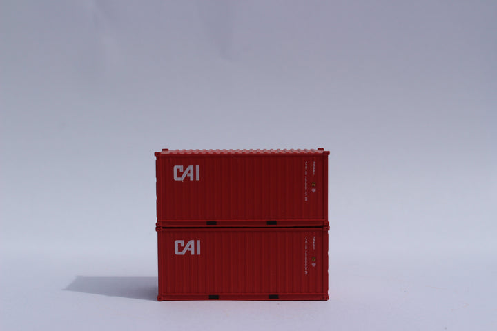 CAI 20' Std. height containers with Magnetic system, Corrugated-side. JTC-205330 (205330) exact product view 1