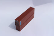 CRONOS (brown)– 40' HIGH CUBE containers with Magnetic system, Corrugated-side. JTC # (405016) exact product view 3