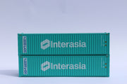 DONG FANG / INTERASIA 40' HIGH CUBE containers with Magnetic system, Corrugated-side. JTC # (405038) exact product view 1