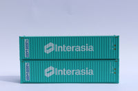 DONG FANG / INTERASIA 40' HIGH CUBE containers with Magnetic system, Corrugated-side. JTC # (405038) exact product view 1