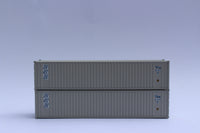 SCS (Scandinavian Cargo Sea) - JTC # 405512 40' Standard height (8'6") corrugated PANEL side steel containers (405512) exact product view 1