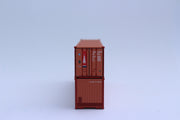TRANSAMERICA - 40' Std. height (8'6") corrugated panel side containers, Multiple patches), JTC (405510) exact product view 3