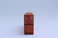TRANSAMERICA - 40' Std. height (8'6") corrugated panel side containers, Multiple patches), JTC (405510) exact product view 3