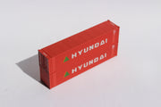 HYUNDAI (early) 40' Std. Height 2-P-44-P-2 'Square Corrugated' side containers JTC # (405557) exact product view 3