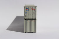 MITSUI O.S.K. LINES (MOL) - JTC # 405522 40' Standard height (8'6") corrugated PANEL side steel containers (405522) exact product view 2