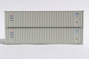 US LINES - JTC # 405507 40' Standard height (8'6") corrugated PANEL side steel containers (405507) exact product view 1