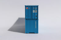 CHO YANG 40' Std. Height 2-P-44-P-2 'Square Corrugated' side containers JTC # (405553) exact product view 3