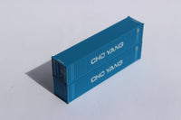 CHO YANG 40' Std. Height 2-P-44-P-2 'Square Corrugated' side containers JTC # (405553) exact product view 2