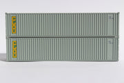 CLOU 40' Std. Height 2-P-44-P-2 'Square Corrugated' side containers JTC # (405551) exact product view 1