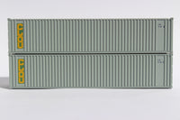 CLOU 40' Std. Height 2-P-44-P-2 'Square Corrugated' side containers JTC # (405551) exact product view 1