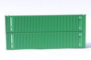 EVERGREEN (early) 40' Std. Height 2-P-44-P-2 'Square Corrugated' side containers JTC # (405554) exact product view 1