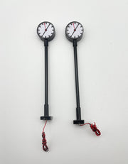 Rock Island Hobby HO 012201 Town Square Clocks Lighted — exact product view