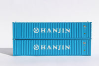 HANJIN 40' Std. (8'6") corrugated Panel side containers JTC # (405520) exact product view 3