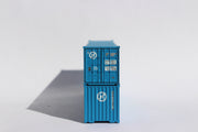 HANJIN 40' Std. (8'6") corrugated Panel side containers JTC # (405520) exact product view 1