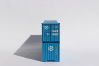 HANJIN 40' Std. (8'6") corrugated Panel side containers JTC # (405520) exact product view 1