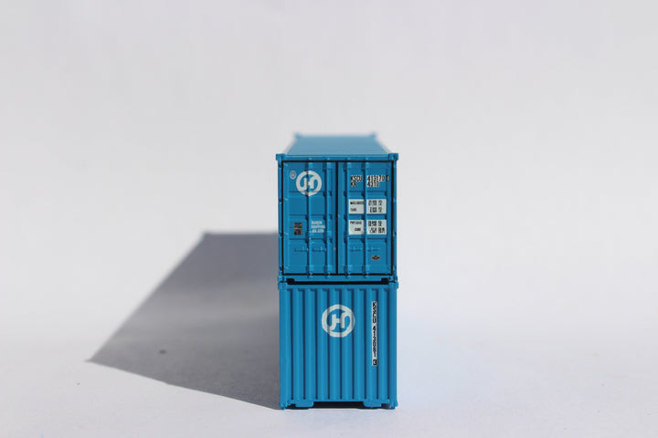 HANJIN 40' Std. (8'6") corrugated Panel side containers JTC # (405520) exact product view 1