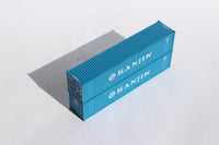 HANJIN 40' Std. (8'6") corrugated Panel side containers JTC # (405520) exact product view 2