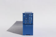 CMA CGM (Globe logo) JTC # 405305 40' Standard height (8'6") corrugated side steel containers (405305) exact product view 2