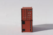 USAU Brown patch A, MILITARY SERIES US ARMY Patched  20' Std. height containers with Magnetic system, JTC-205458 (205458) exact product view 2