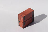 USAU Brown patch A, MILITARY SERIES US ARMY Patched  20' Std. height containers with Magnetic system, JTC-205458 (205458) exact product view 3