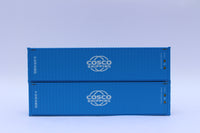 Costco Shipping- New Globe logo– 40' HIGH CUBE containers with Magnetic system, Corrugated-side. JTC # (405015) exact product view 4