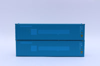 Florens – ex-Hanjin– 40' HIGH CUBE containers with Magnetic system, Corrugated-side. JTC # (405177) exact product view 2