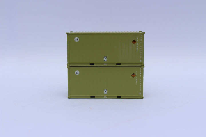 205456 USMC Military (Marines)  MILITARY SERIES 20' Std. height containers with Magnetic system, JTC-205456 (205456) exact product view 1