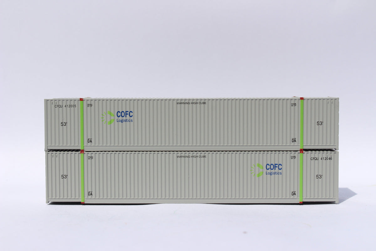 COFC LOGISTICS 53' HIGH CUBE 8-55-8 corrugated containers with Magnetic system, Corrugated-side. JTC # (537007) exact product view 1
