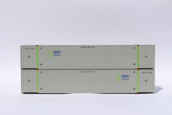 COFC LOGISTICS 53' HIGH CUBE 8-55-8 corrugated containers with Magnetic system, Corrugated-side. JTC # (537007) exact product view 1