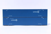 UMAX UP/CSX domestic program - 53' HIGH CUBE 8-55-8 corrugated containers with Magnetic system. JTC # (537010) exact product view 1