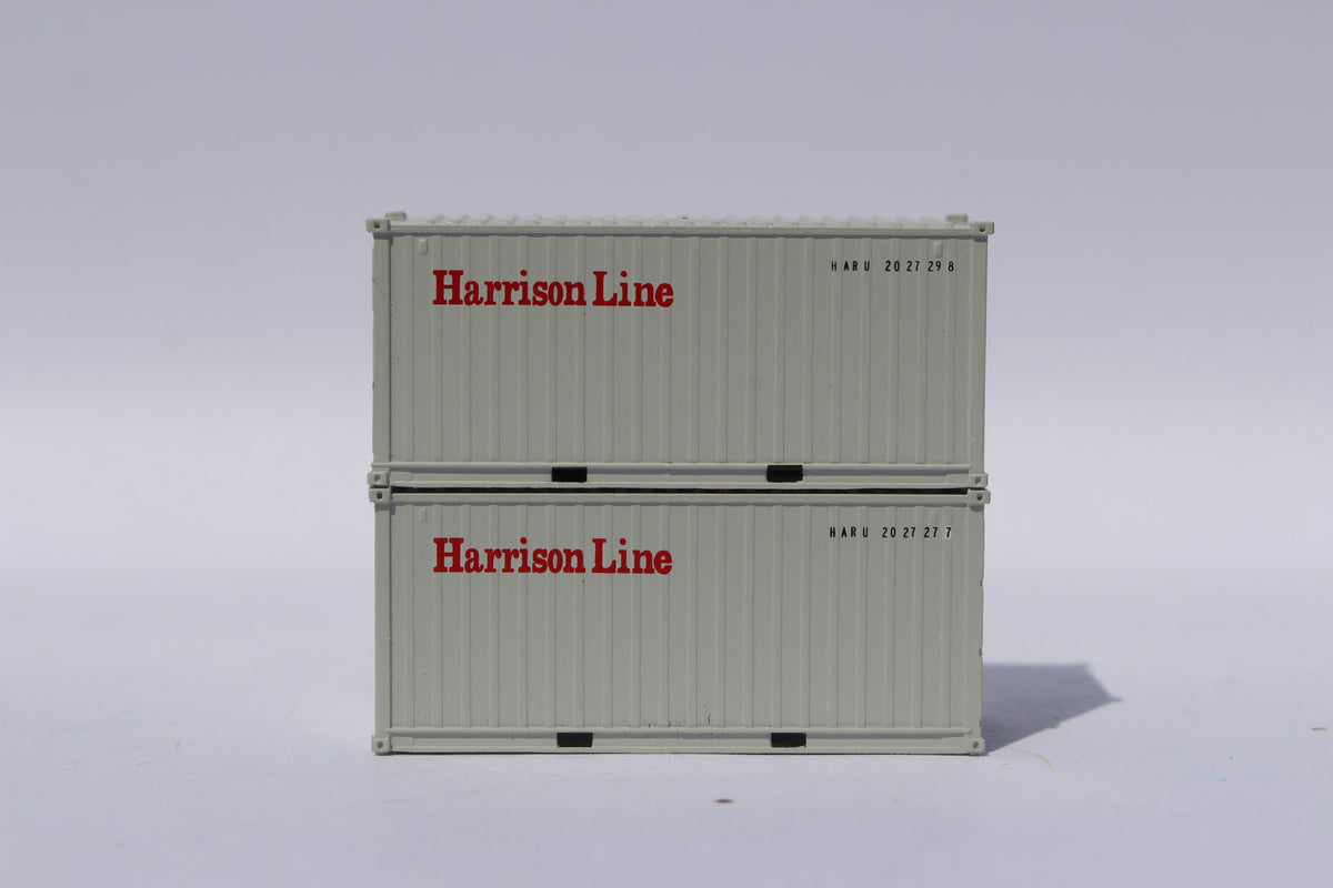 Harrison Line 20' Std. height containers with Magnetic system, Corrugated-side. JTC-205434 (205434) exact product view 1