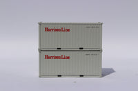 Harrison Line 20' Std. height containers with Magnetic system, Corrugated-side. JTC-205434 (205434) exact product view 1