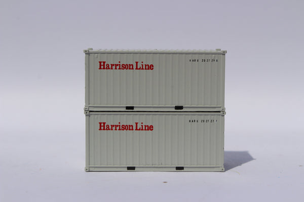 Harrison Line 20' Std. height containers with Magnetic system, Corrugated-side. JTC-205434 (205434) exact product view 1
