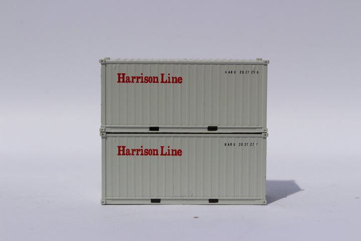 Harrison Line 20' Std. height containers with Magnetic system, Corrugated-side. JTC-205434 (205434) exact product view 1