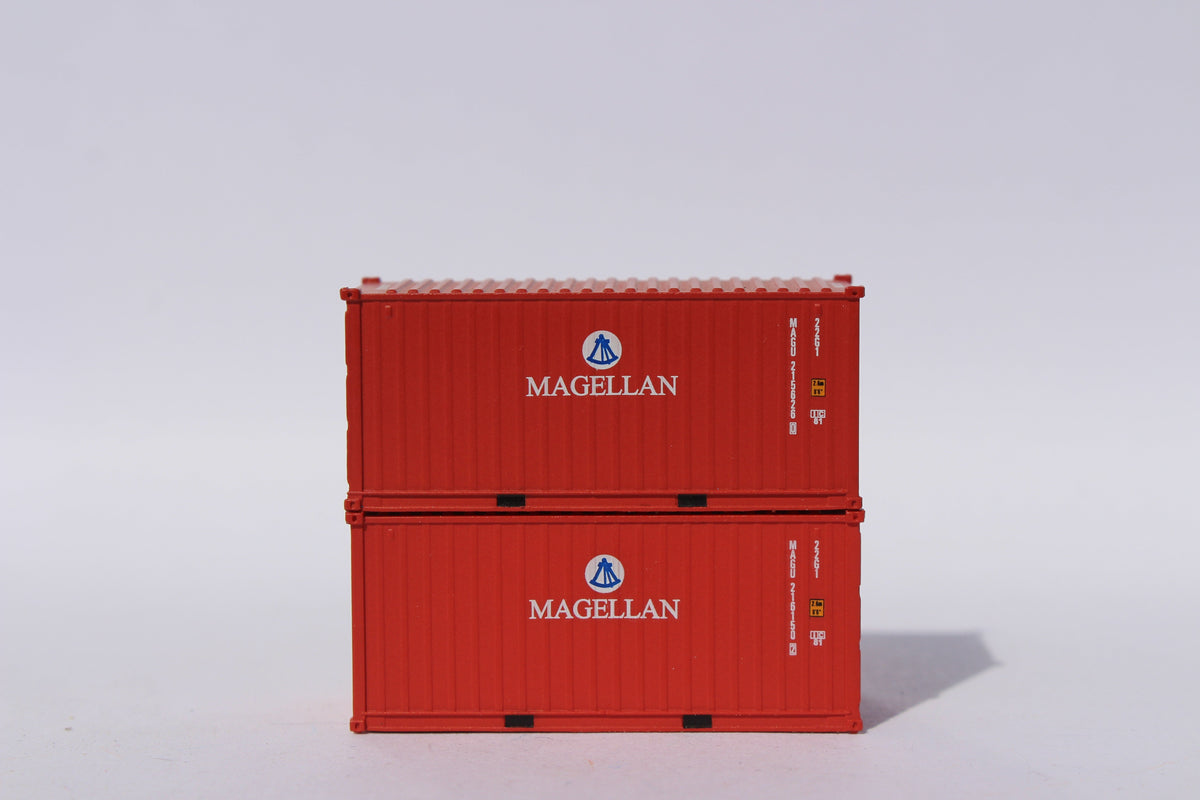 MAGELLAN 20' Std. height containers with Magnetic system, Corrugated-side. JTC-205383 (205383) exact product view 1