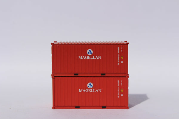 MAGELLAN 20' Std. height containers with Magnetic system, Corrugated-side. JTC-205383 (205383) exact product view 1